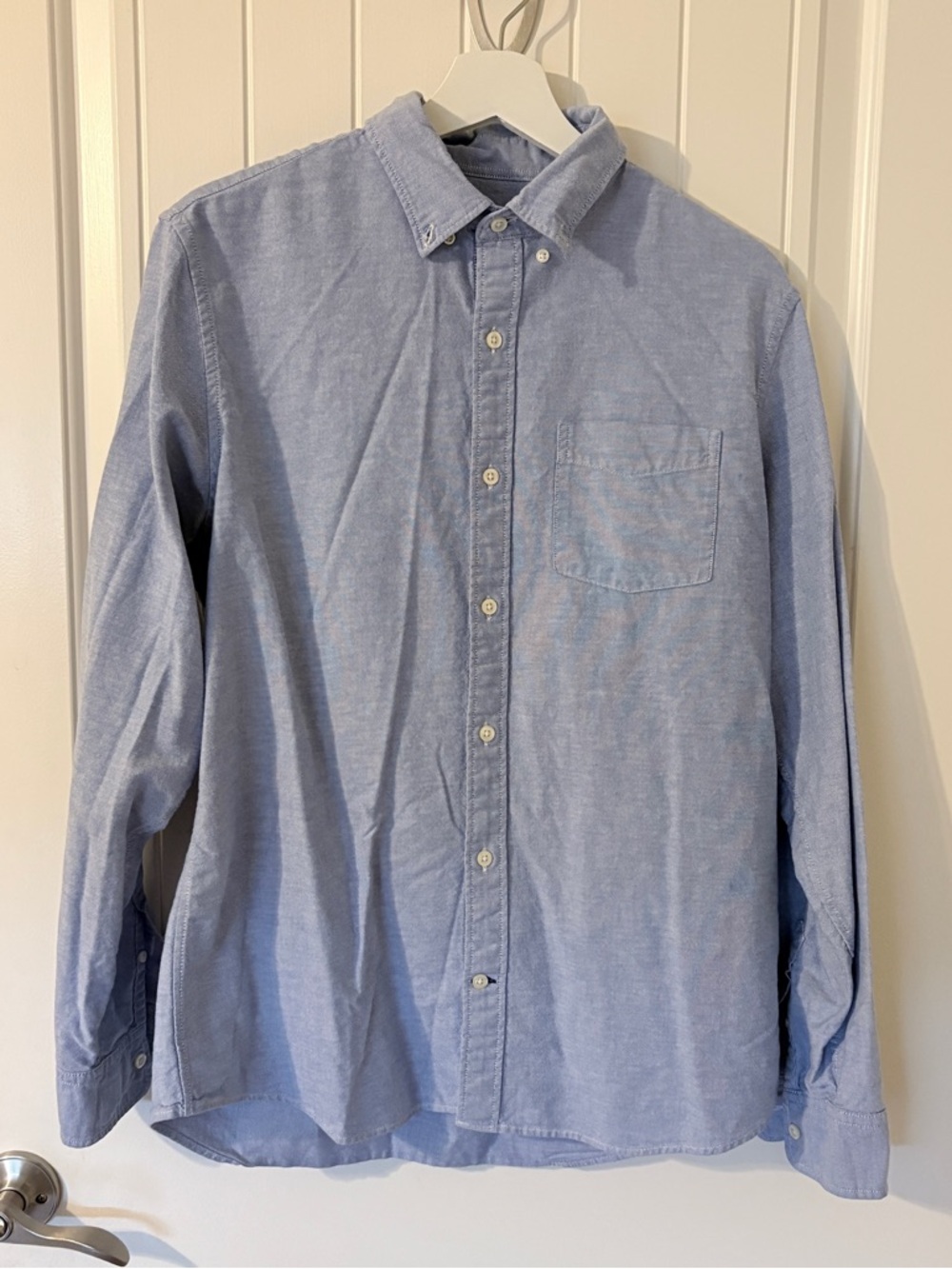 GAP Light Blue Oxford Button-Down Shirt